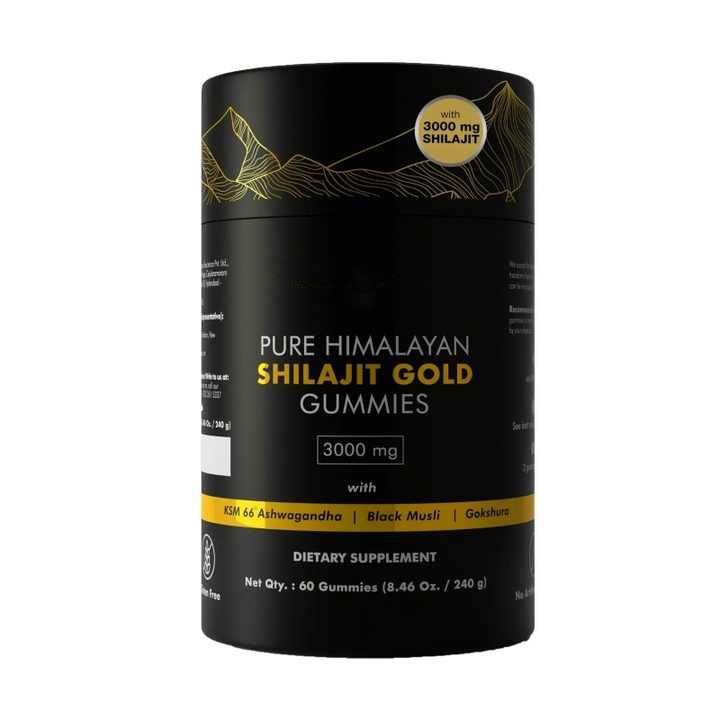 Pure Himalayan Shilajit Gold Gummies (60 Gummies)